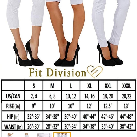 Jean Look Jeggings Slim Fit Pull Up Pants  - Picture 5 of 5